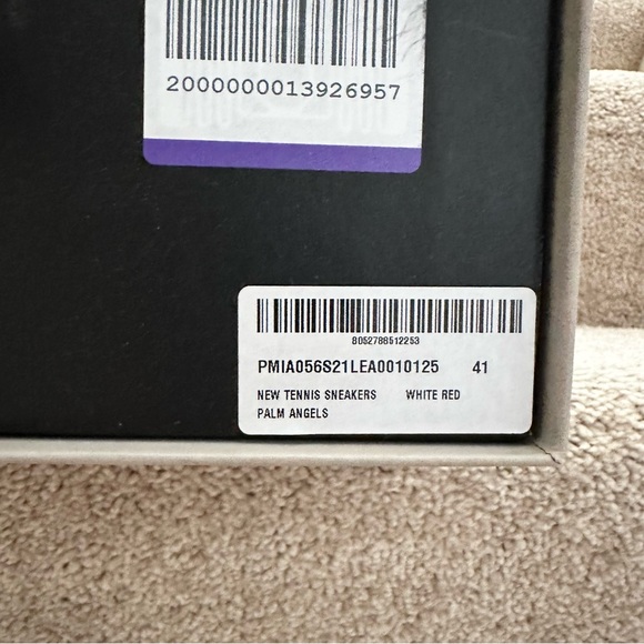 New Mens Palm Angels Fuchsia Palm One mens sneakers Size EU 41, US 8 - Picture 8 of 8